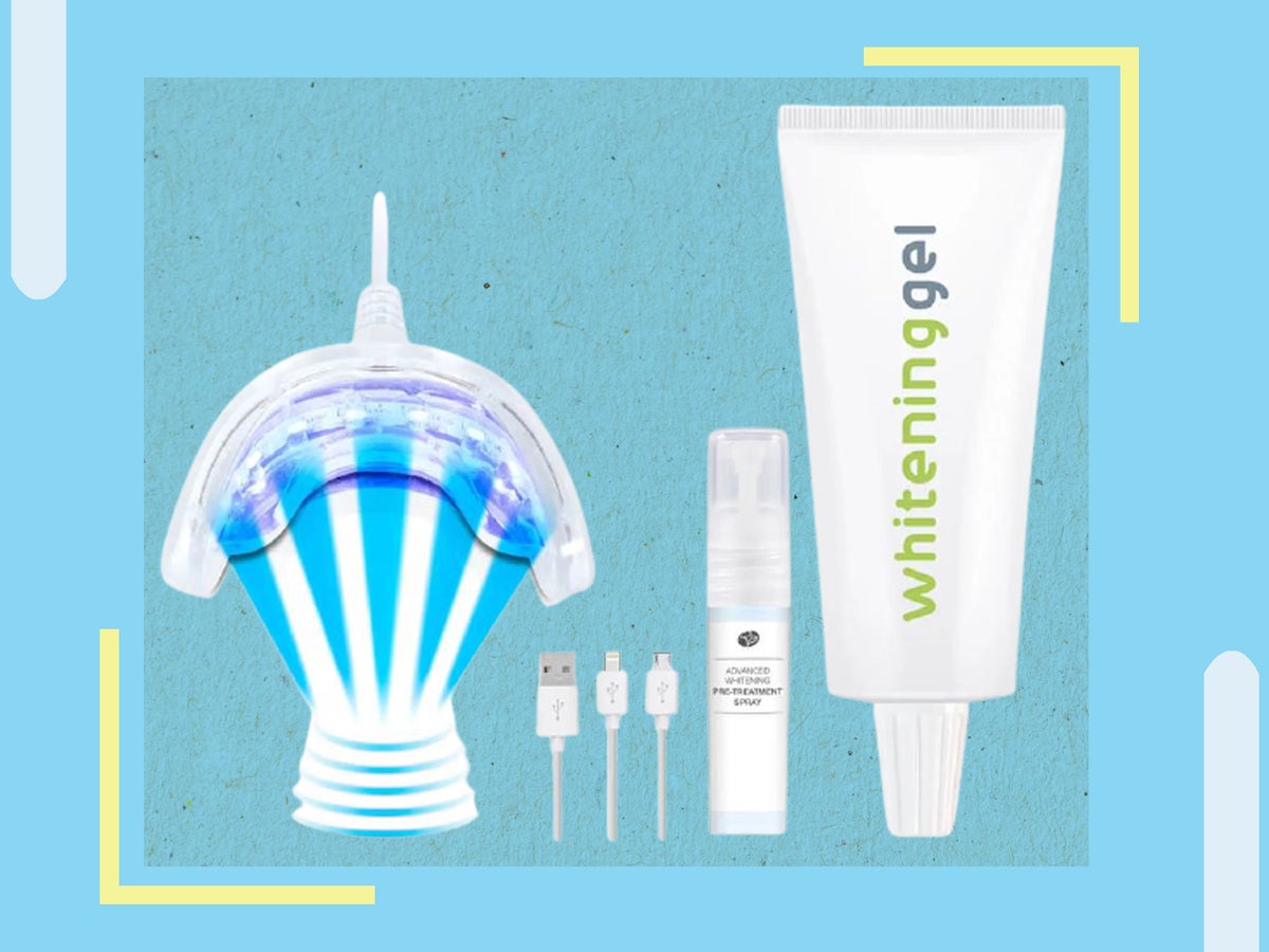 Rio Smile white advanced teeth whitening kit review Can blue light